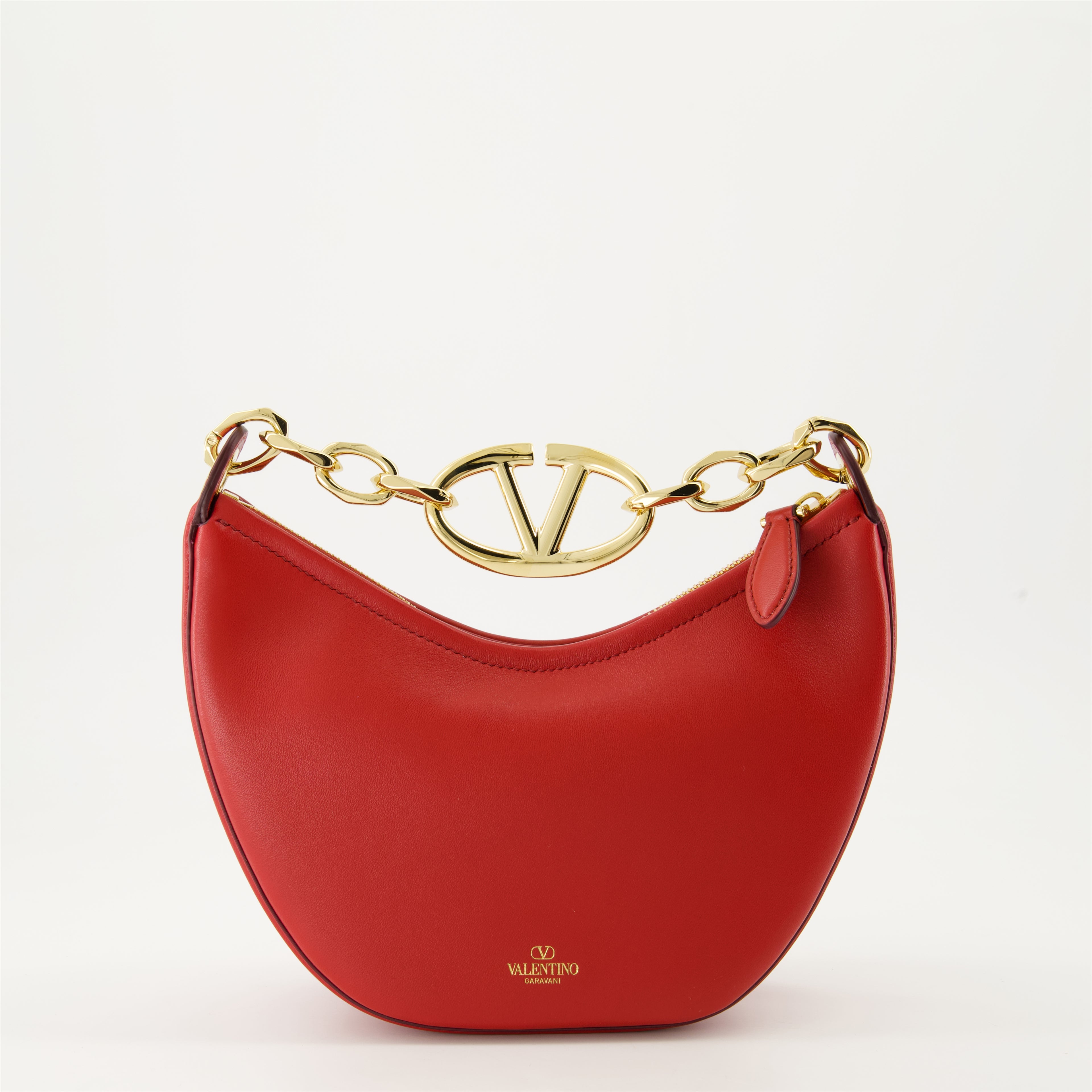 Bolsos bandolera Bolso Hobo VLogo Moon Valentino Garavani Rojo Femme