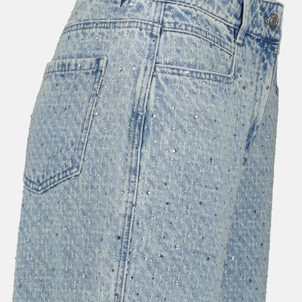 Pantalons Jeans Dalou Iro Bleu Femme