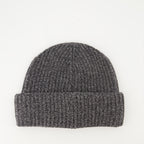 Image de l'article Bonnet en laine et cachemire de la marque Moncler pour Homme - Saison Automne-Hiver 2025 - Vue de Dos