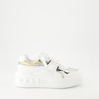 Sneaker Baskets One Stud XL Valentino Garavani Blanco Femme
