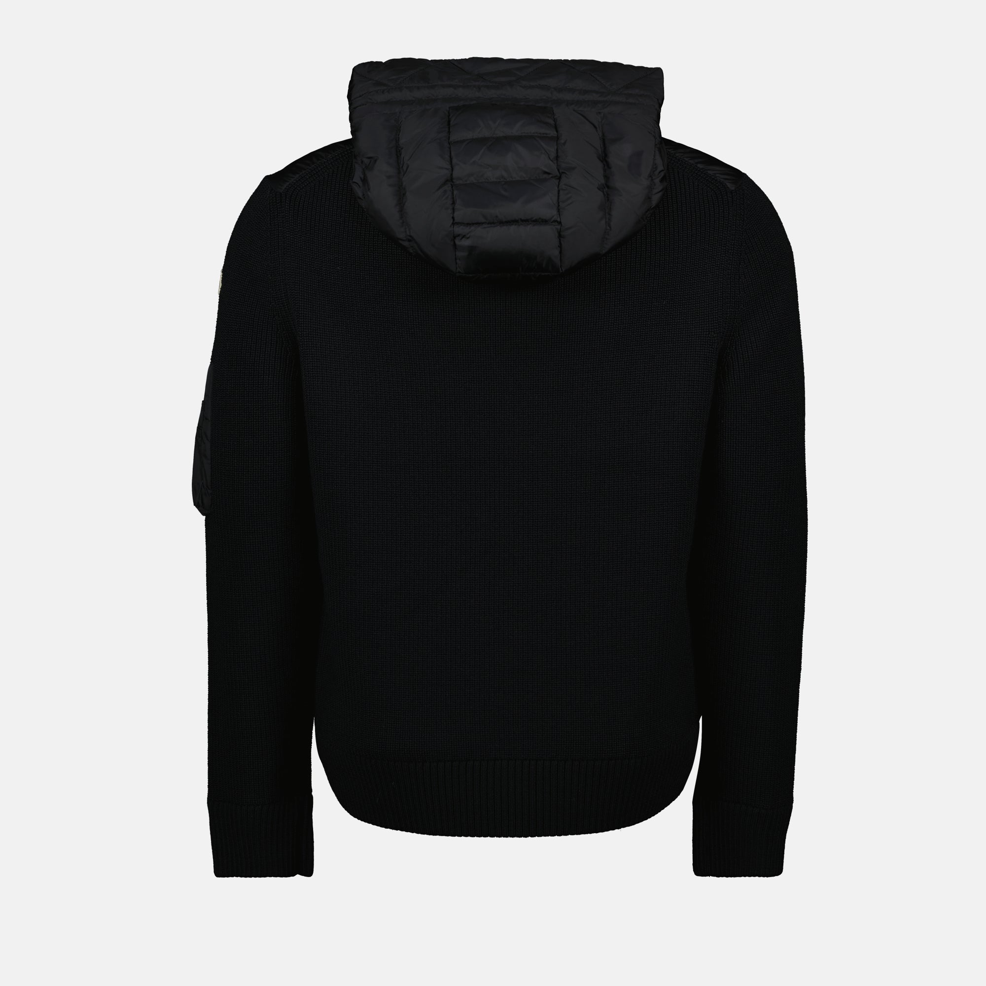 Maille Cardigan zippé Moncler Noir Homme