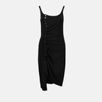 Dresses Draped Dress Rabanne Black Femme