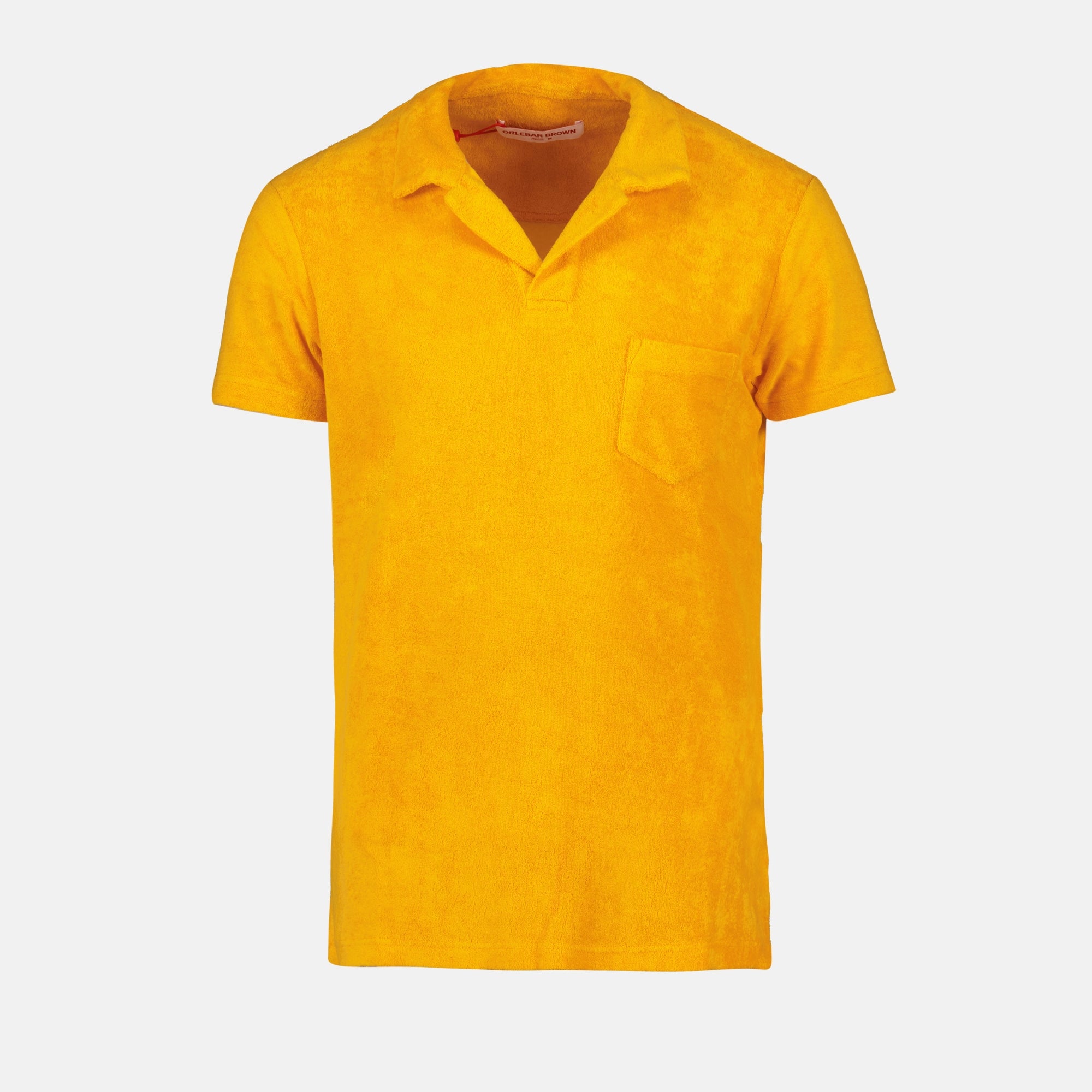 Polos Polo Terry Orlebar Brown Naranja Homme