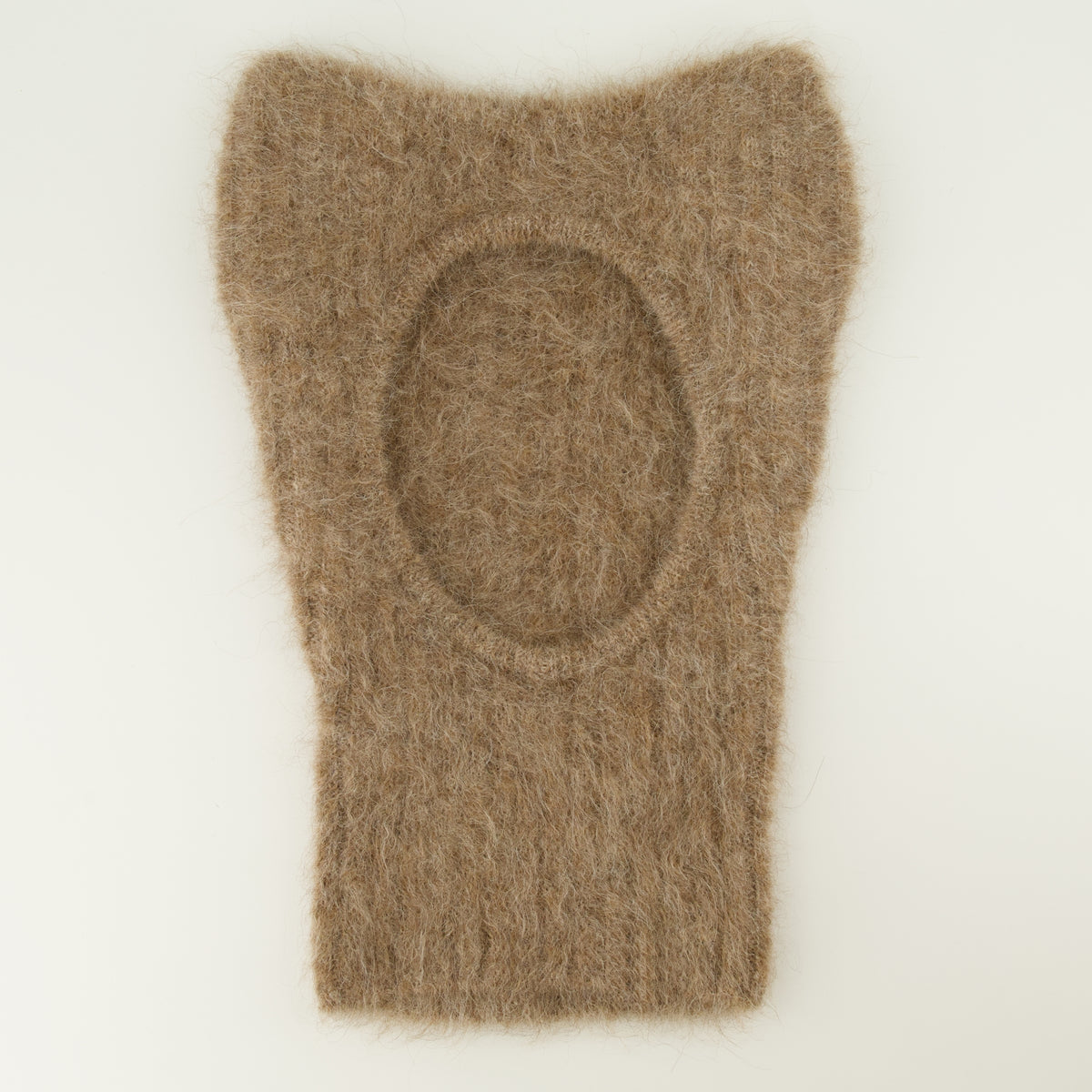 Chapeaux, casquettes et bonnets Cagoule oreilles en laine d'alpaga Maison Kitsune Beige Homme