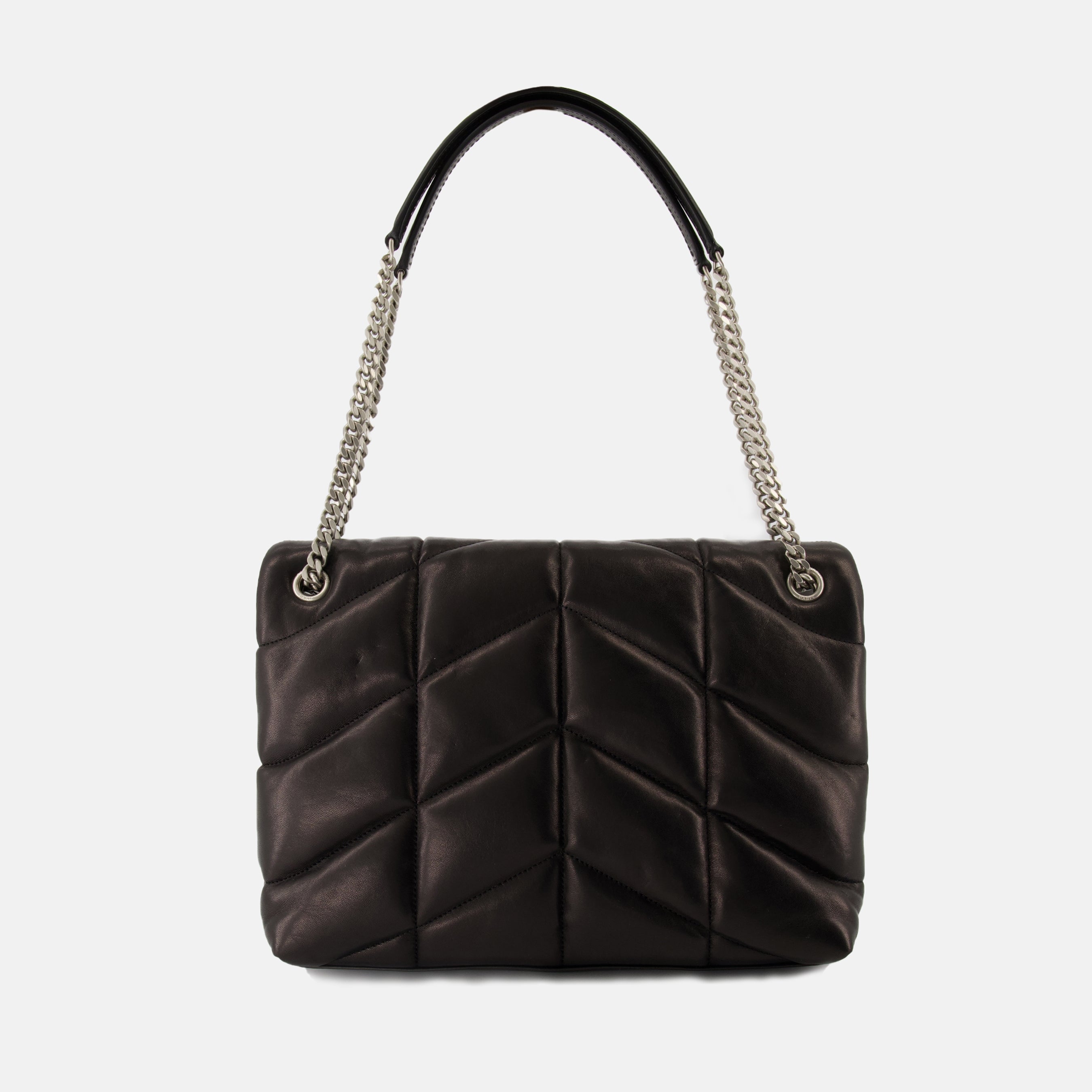 Sacs à main et épaule Sac Puffer medium Saint Laurent Noir Femme