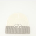 Image de l'article Bonnet en laine blanc de la marque Dior pour Homme - Saison Printemps-Été 2026 - Vue de Face