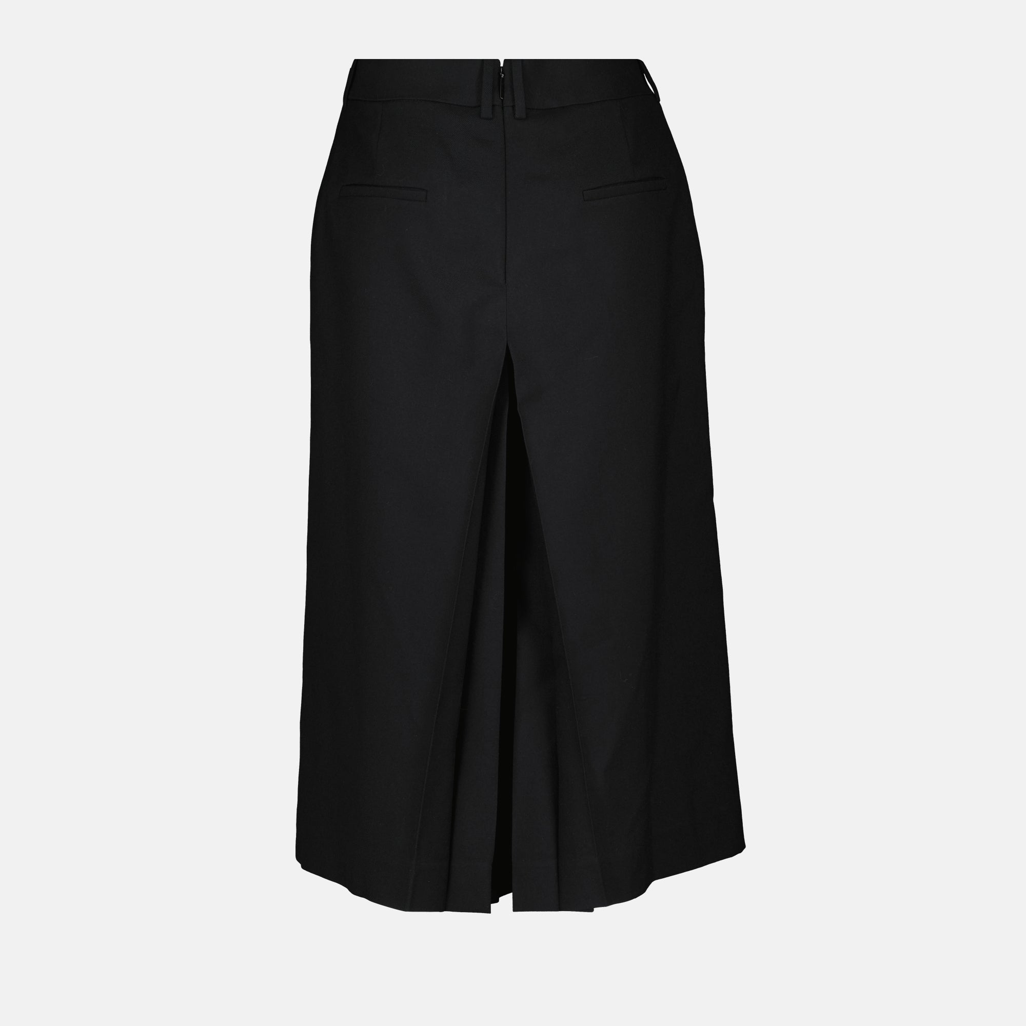 Image of the Saint Laurent culottes for Women - Autumn-Winter 2025 - Back View