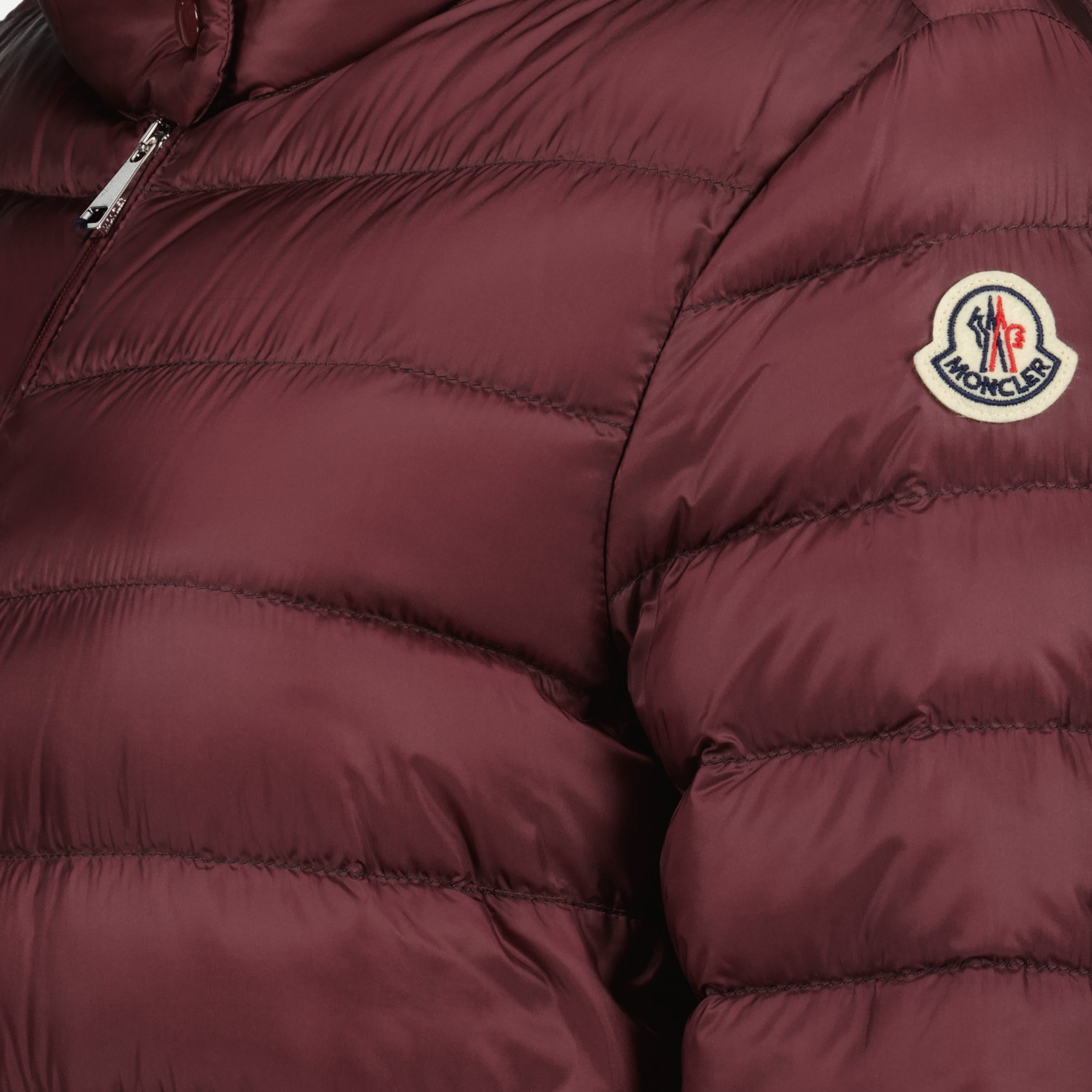 Vestes Doudoune Lans Moncler Bordeaux Femme