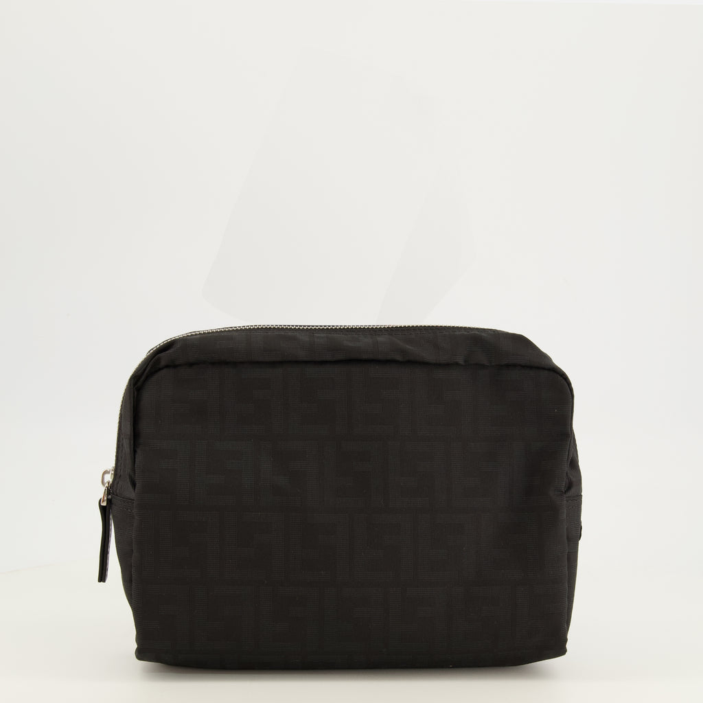 Pochettes Medium toiletry bag Fendi Noir Unisexe