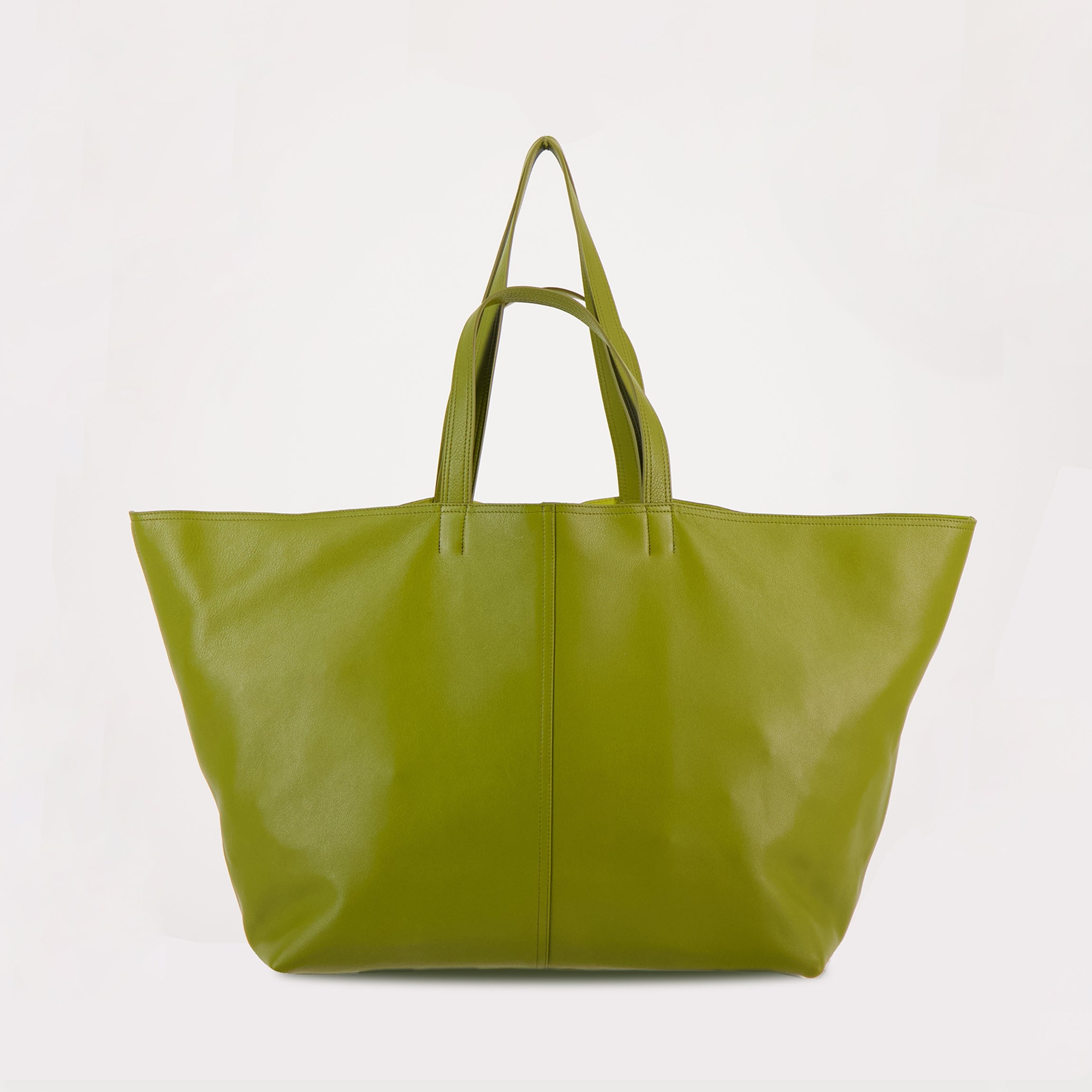 Tote bags Maxi Shopper Ami PARIS Grün Unisex