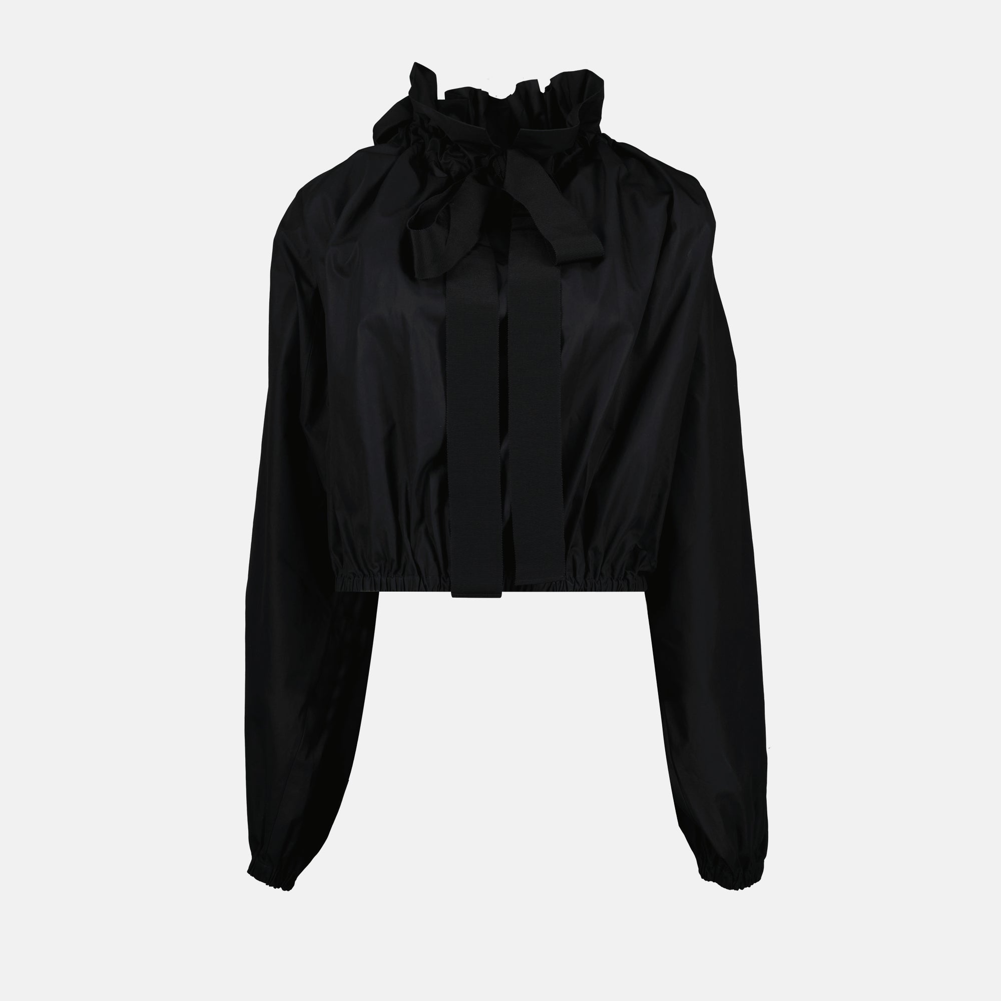 Imagen de la blusa icónica de algodón de la marca Patou para mujer - Temporada Otoño-Invierno 2025 - Vista Frontal