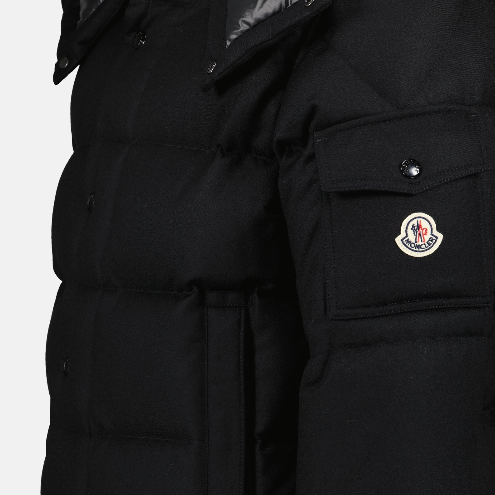 Manteaux Doudoune Vezere Moncler Noir Homme