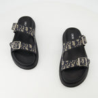 Scarpe aperte Sandali Aqua Oblique Dior Nero Homme