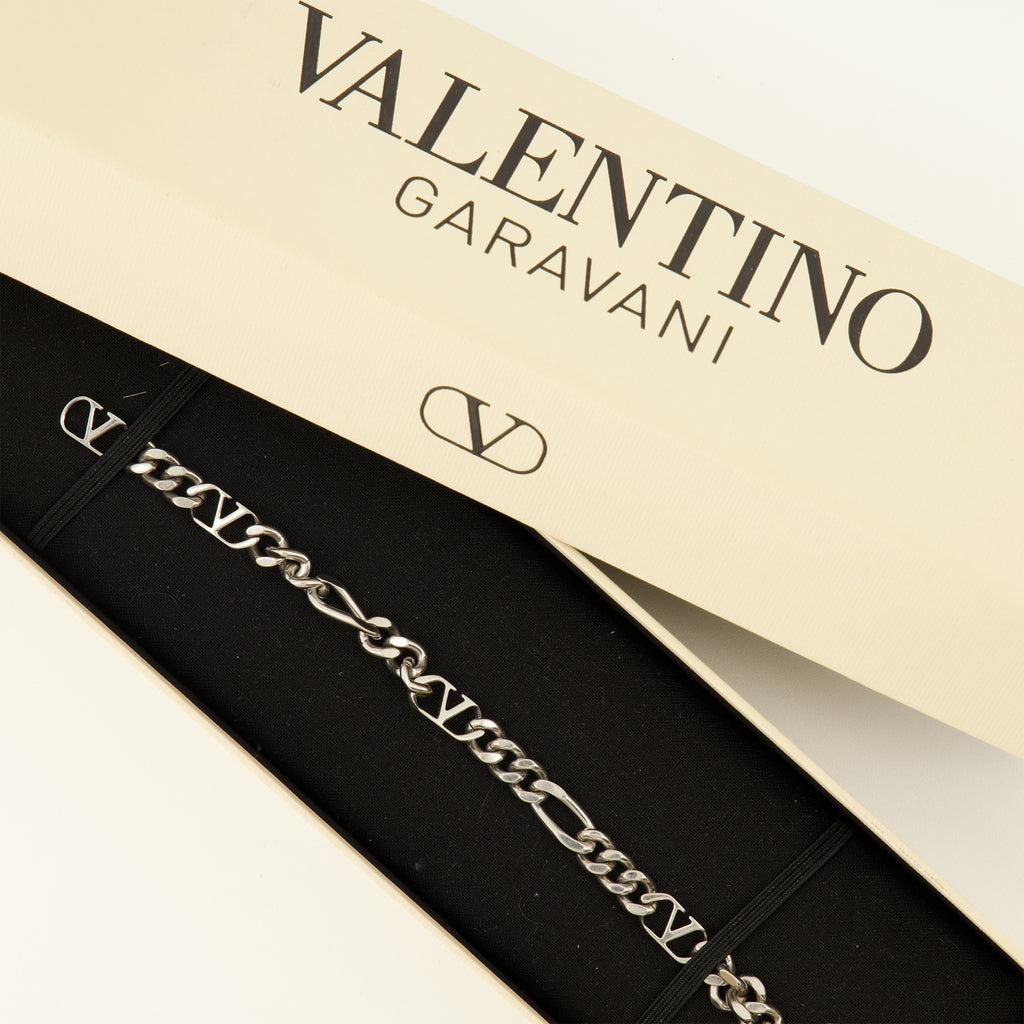Bijoux VLogo Metallarmband Valentino Garavani Argenté Homme