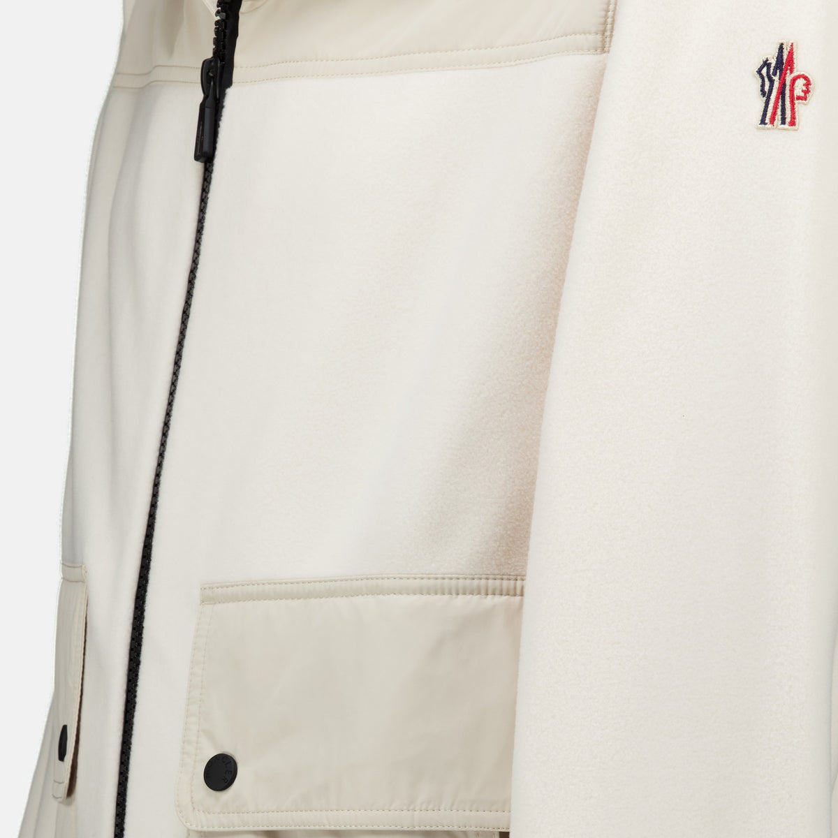 Vestes Veste zippée en Polartec® beige Moncler Grenoble Beige Homme