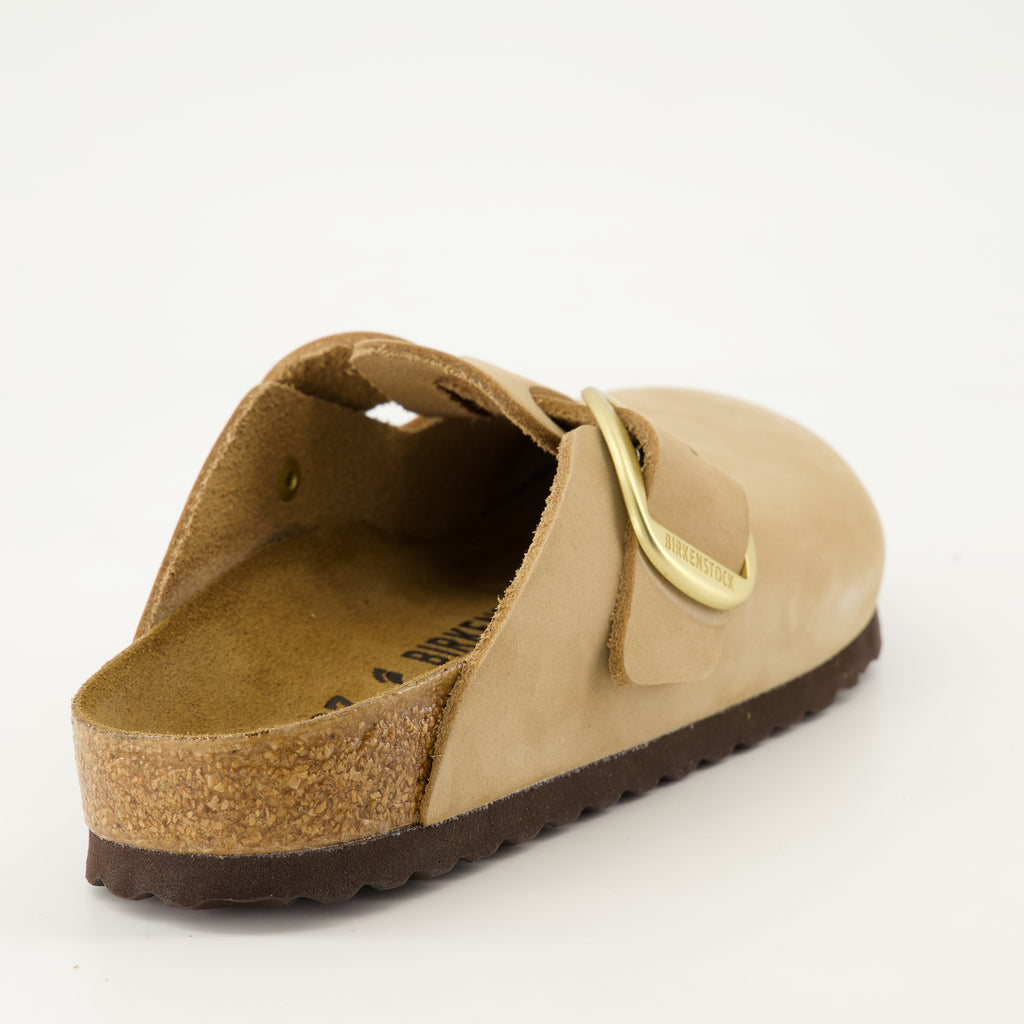 Zapatos abiertos Boston Mules Birkenstock Beige Femme