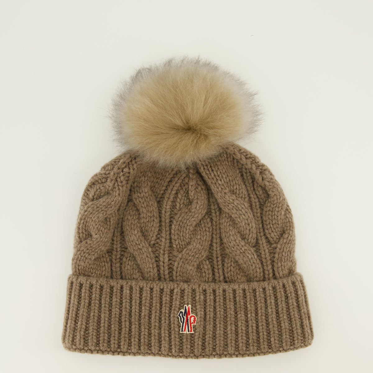 Chapeaux, casquettes et bonnets Bonnet à logo marron Moncler Grenoble Marron Femme