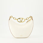 Borse a tracolla Borsa Hobo VLogo Moon Valentino Garavani Beige Femme