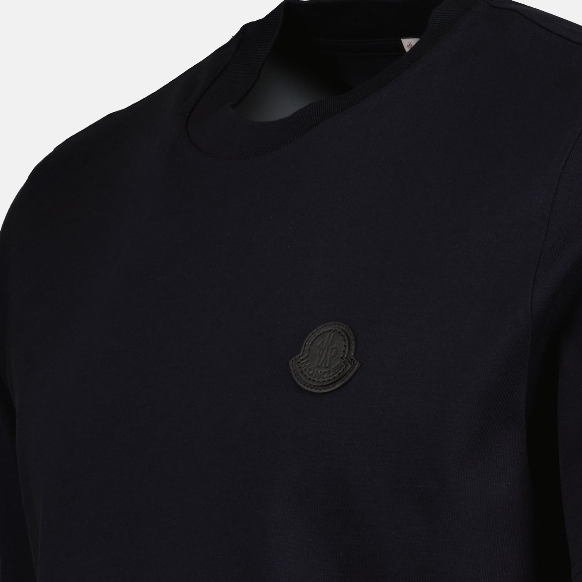 T-shirts T-shirt à logo Moncler Bleu foncé Homme