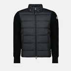 Jaquetas Veste bi-matière Moncler Preto Homme