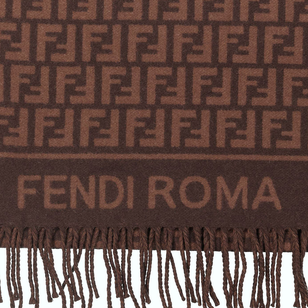 Écharpes, foulards et gants Écharpe FF Fendi Marron Femme