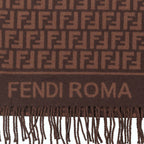 Écharpes, foulards et gants Écharpe FF Fendi Marron Femme