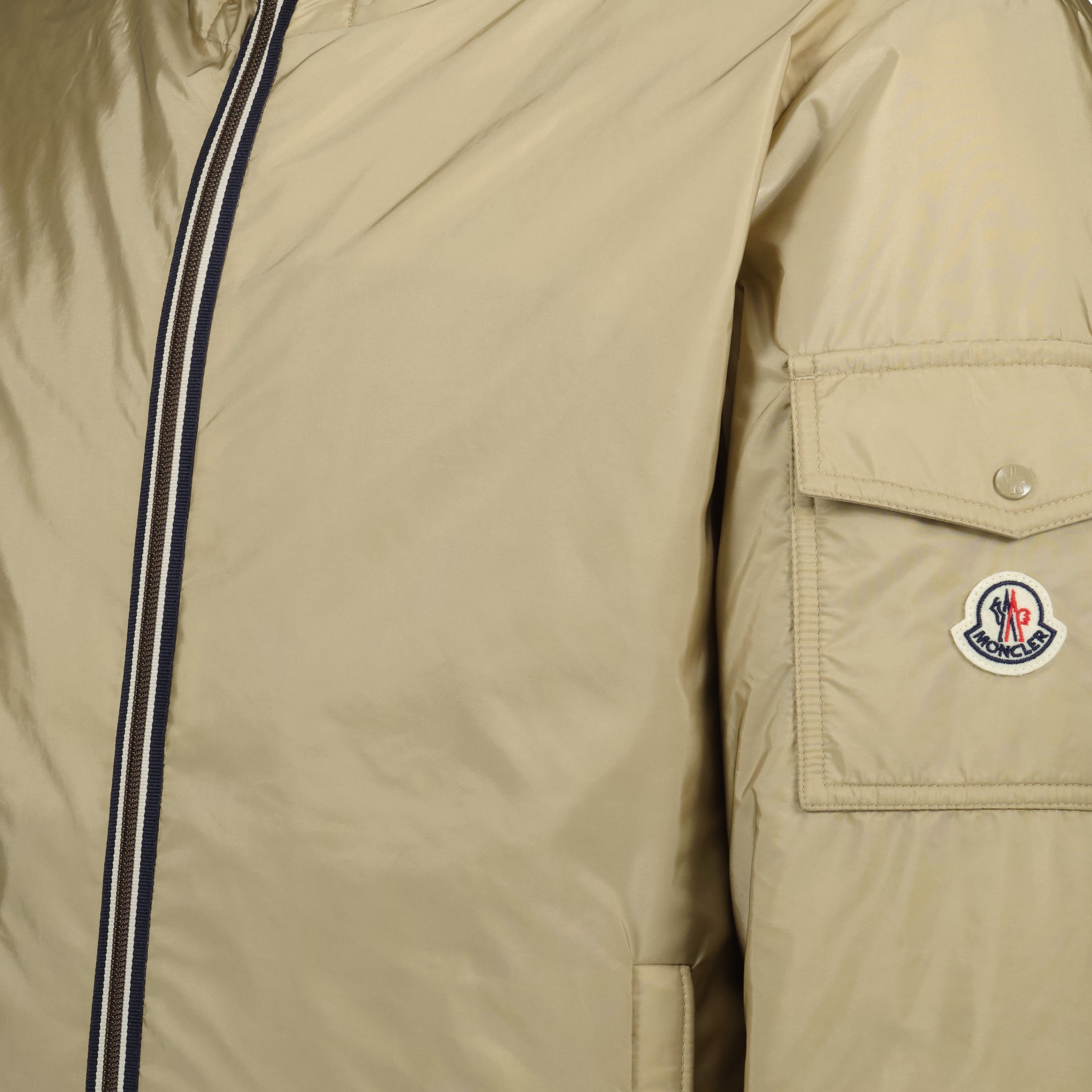 Vestes Veste à capuche Evettes Moncler Beige Homme