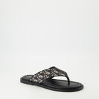 Zapatos abiertos Sandalias Alias Dior Negro Homme