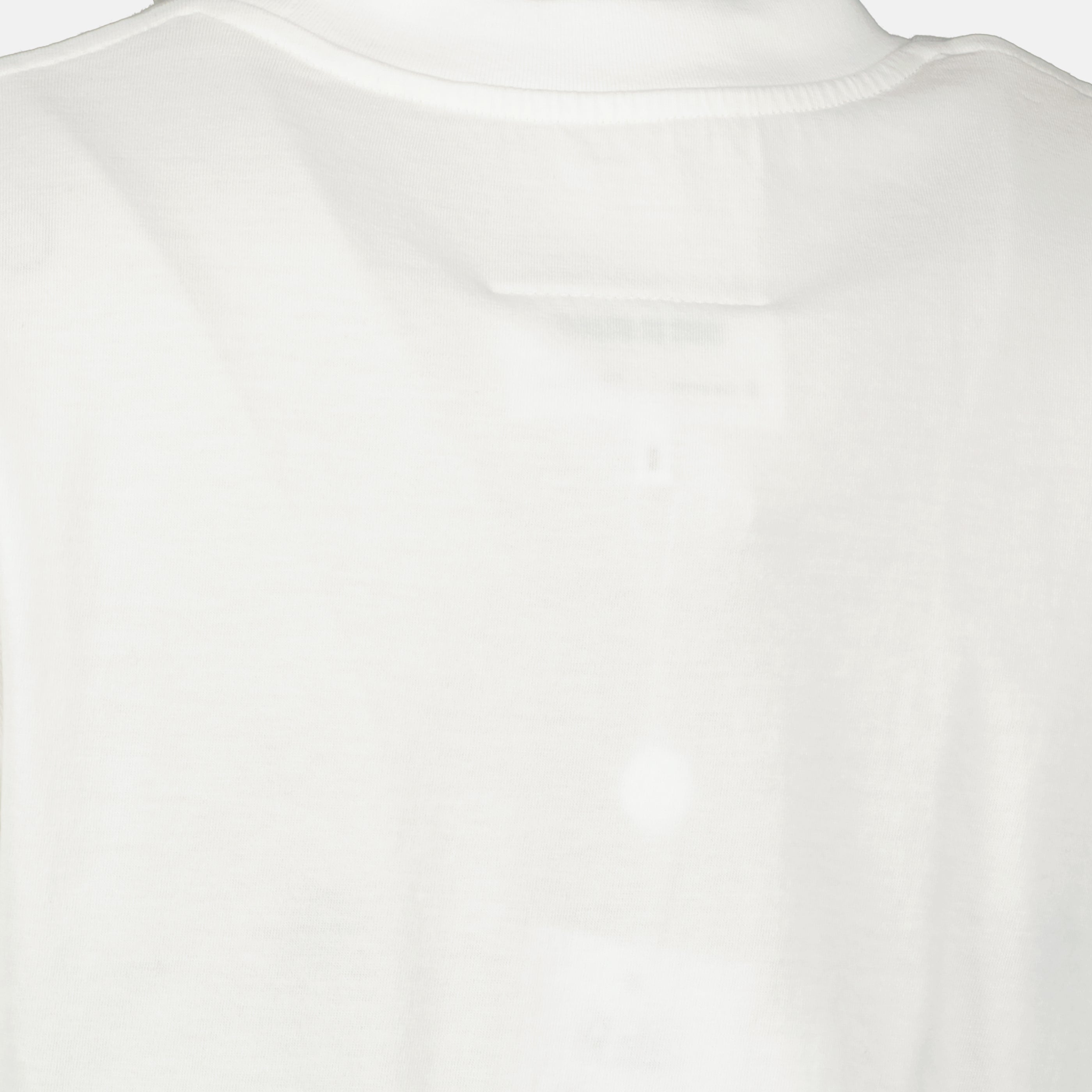 T-shirts ホワイト シグネチャー コットン Tシャツ Mm6 Blanc Femme