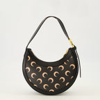 Sacs à dos 문 이클립스 미니 블랙 백 Marine Serre Noir Femme