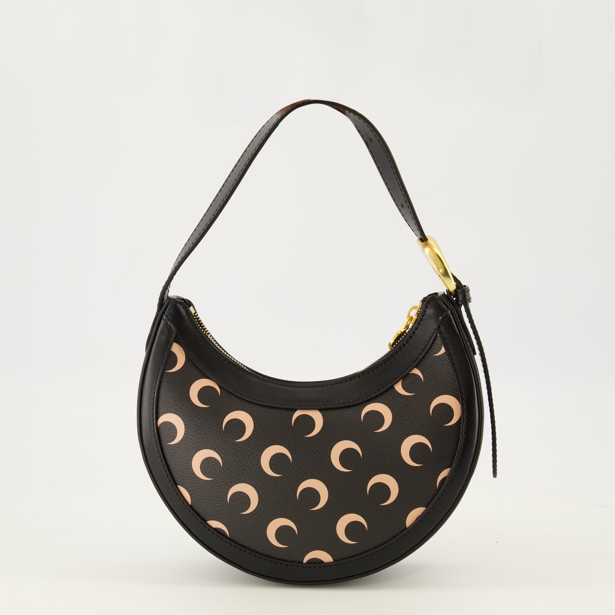 Sacs à dos Moon Eclips Mini Black Bag Marine Serre Noir Femme