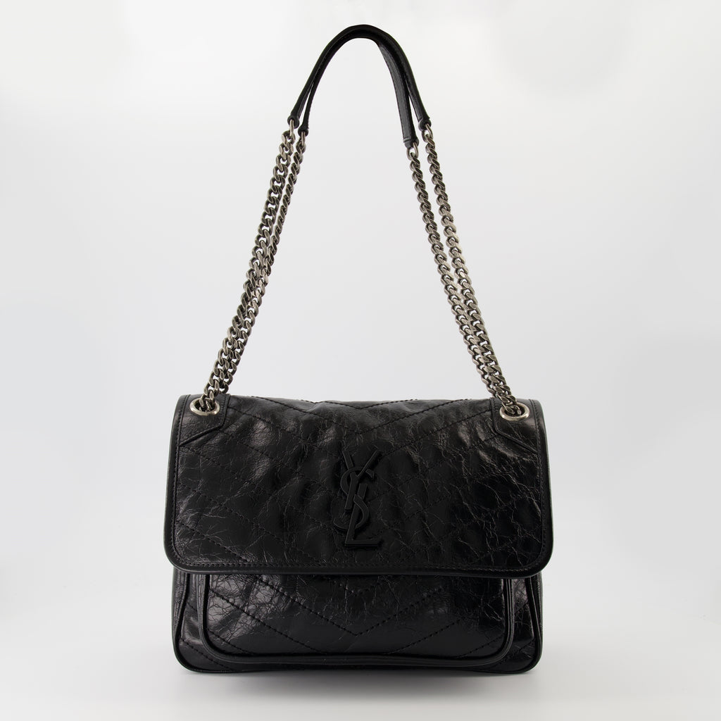 ハンドバッグ・ショルダーバッグ ニキバッグ Saint Laurent 黒 Femme