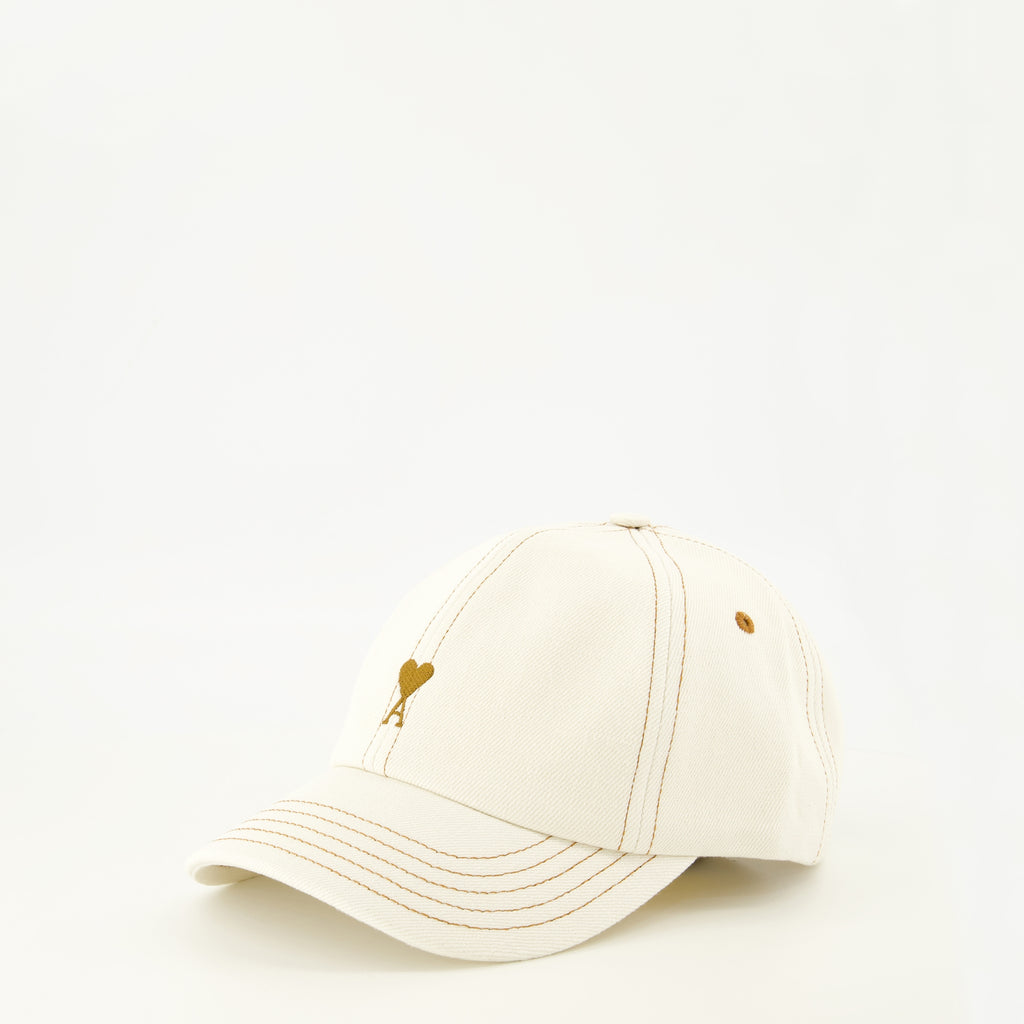 Chapeaux, casquettes et bonnets Gorra Beige AMI Heart Ami PARIS Beige Unisexe
