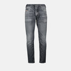Pantalons Jeans D-Krookley-B Diesel Gris Homme