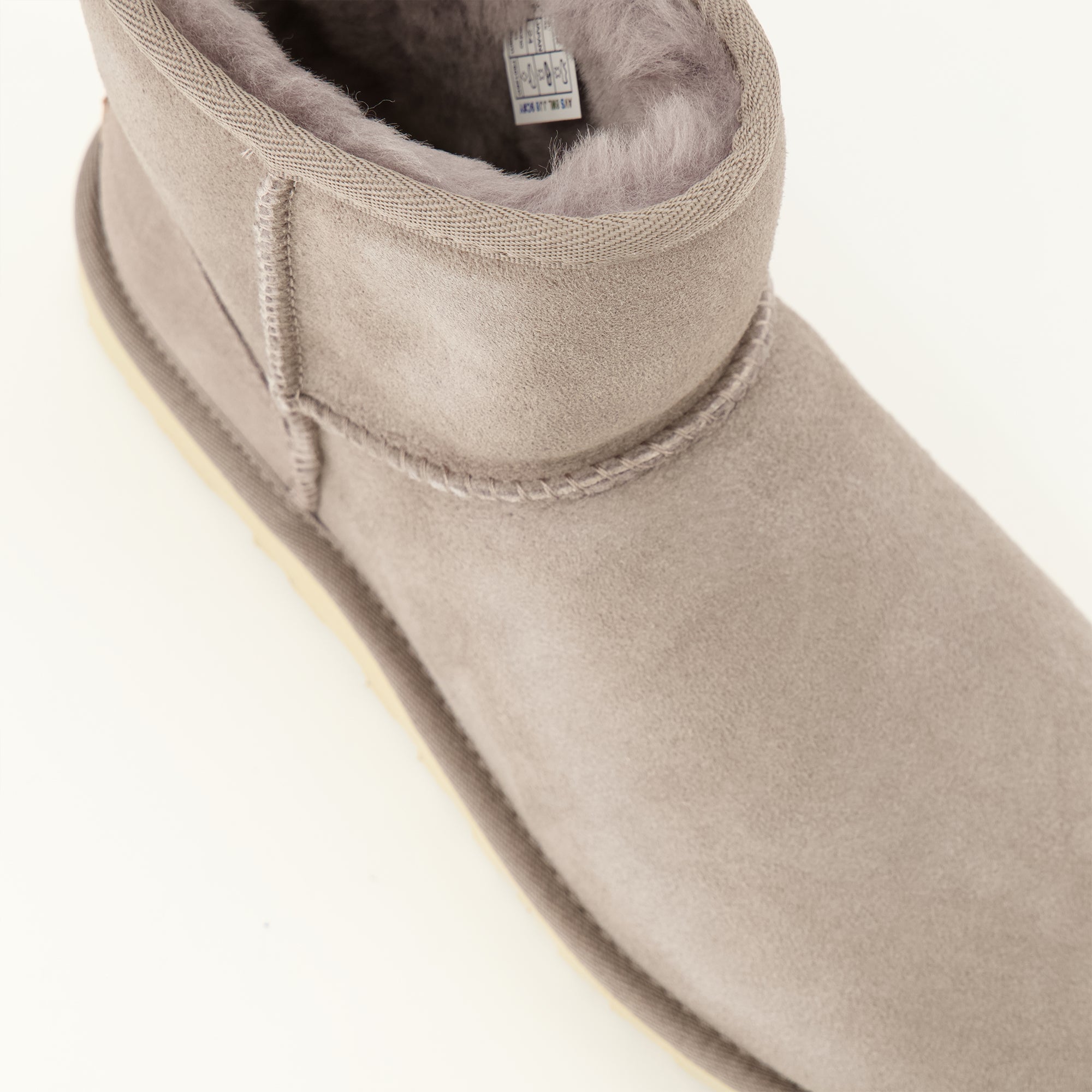 Bottines Classic Mini II Gray Ankle Boots Ugg Gris Femme