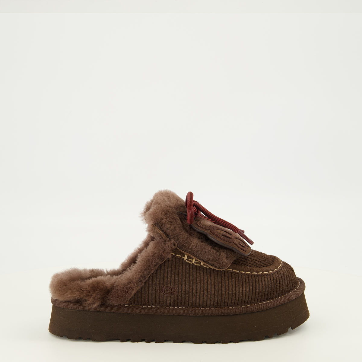 Chaussures ouvertes Mules Disquette Heritage marron Ugg Marron Femme
