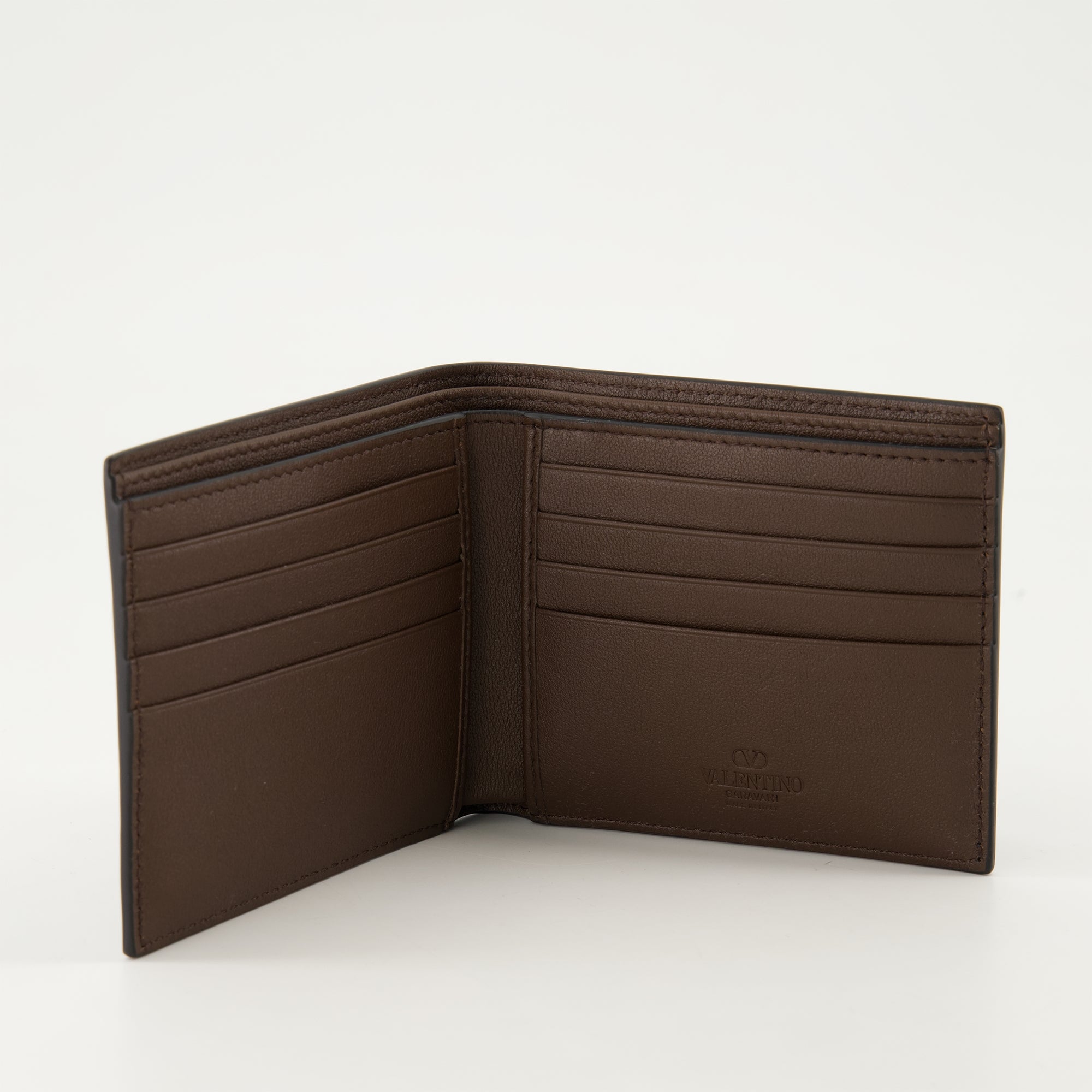 スモールレザーグッズ Portefeuille VLogo The Bold Valentino Garavani 黒 Homme