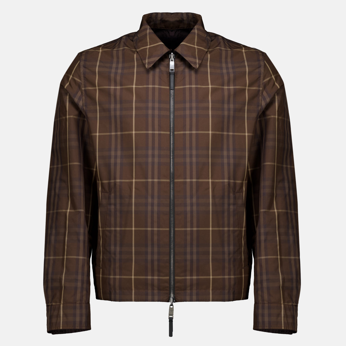 Vestes Veste Bloomsbury réversible Burberry Marron Homme