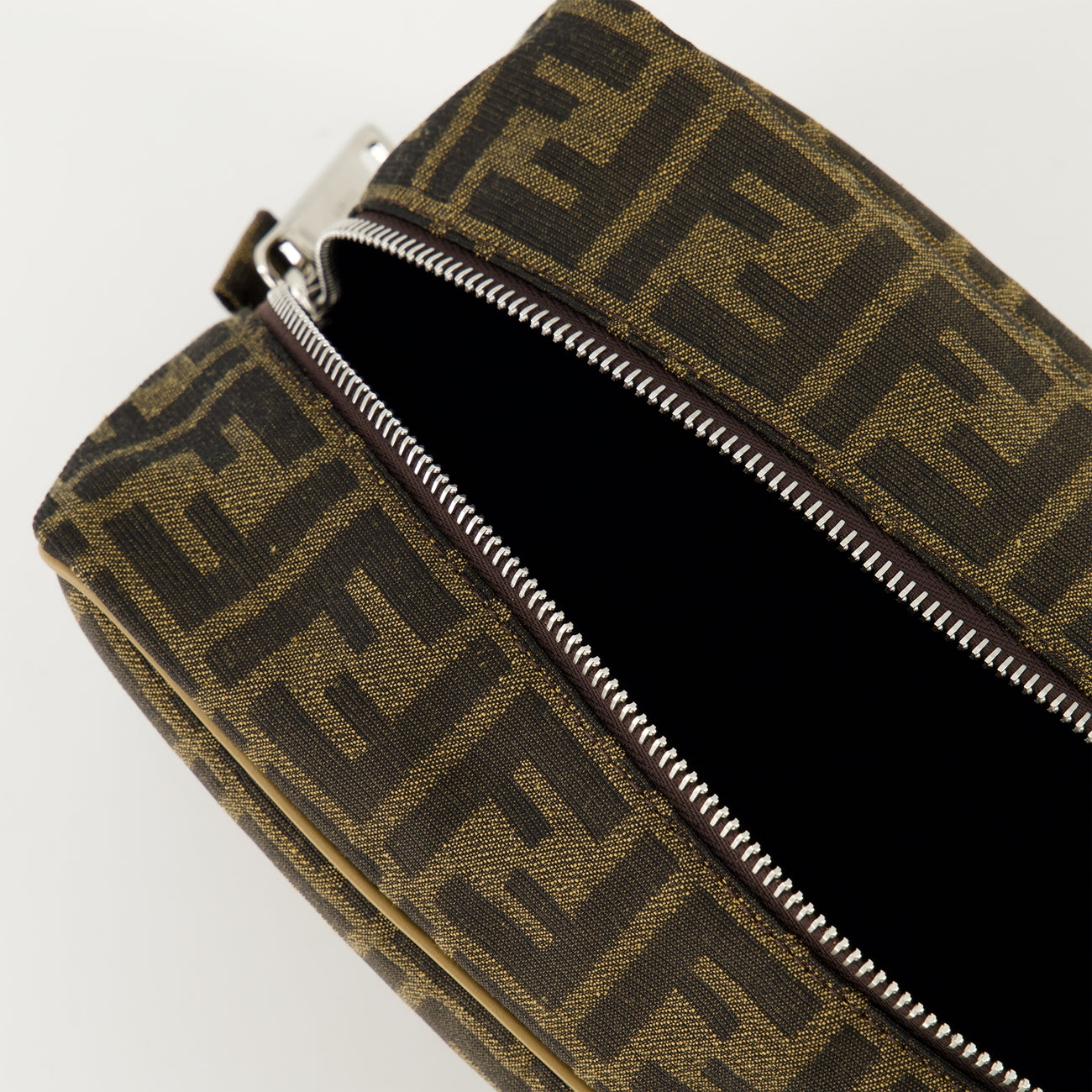 Pochettes Trousse de toilette FF Fendi Marron Homme