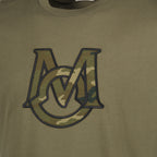 T-shirts T-shirt à monogramme Moncler Kaki Homme