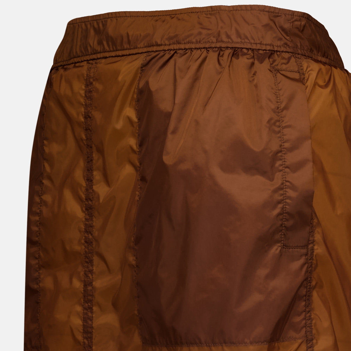 Jupes Jupe marron en nylon Saint Laurent Marron Femme