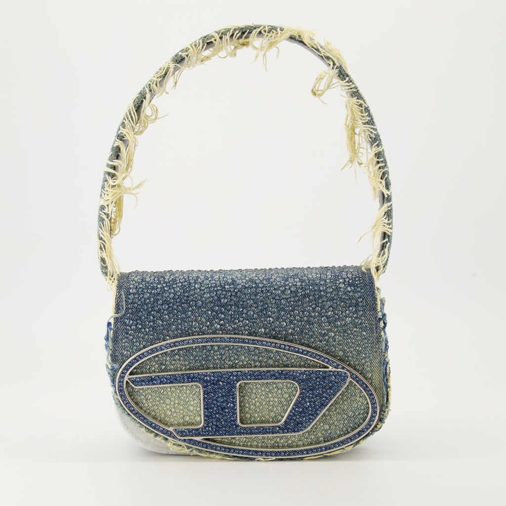 Bolsos de mano y al hombro Bolso de Denim 1DR con Estrellas Diesel Azul Femme
