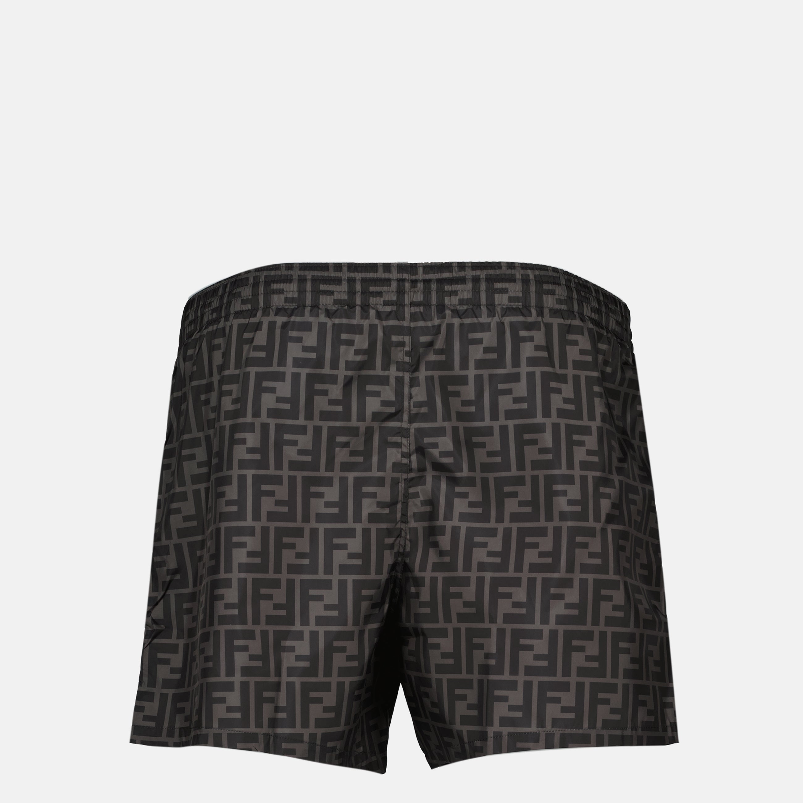 Image de l'article Maillot de bain FF gris de la marque Fendi pour Homme - Saison Printemps-Été 2026 - Vue de Dos