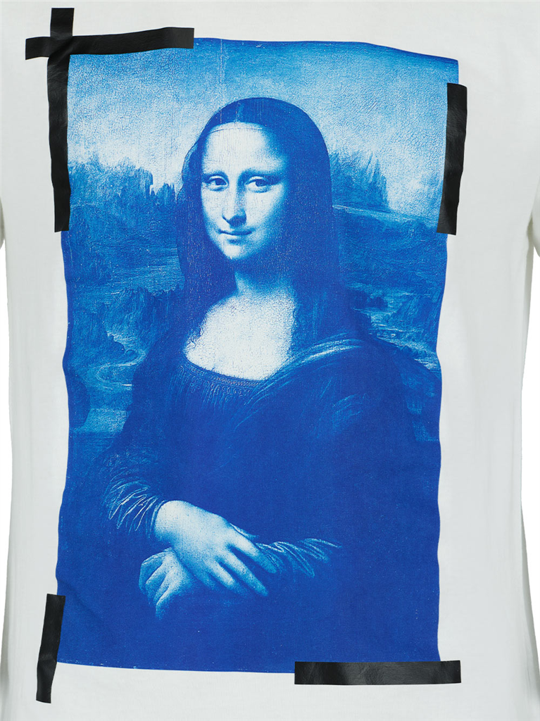Camisetas OMAA027C99JER006 0145 white blue Off-White Blanco Homme