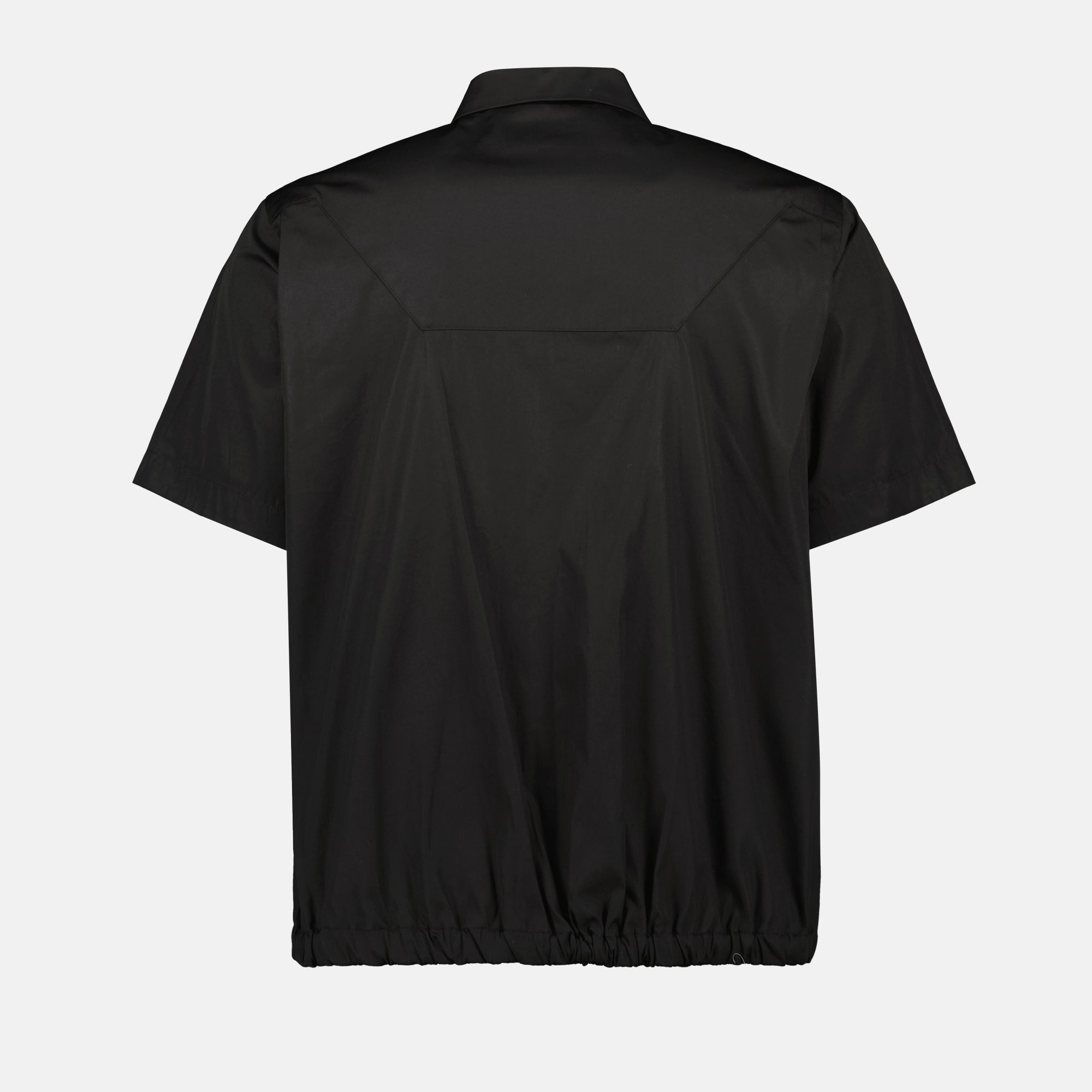 Camisas Camisa de Algodão Sacai Preto Homme