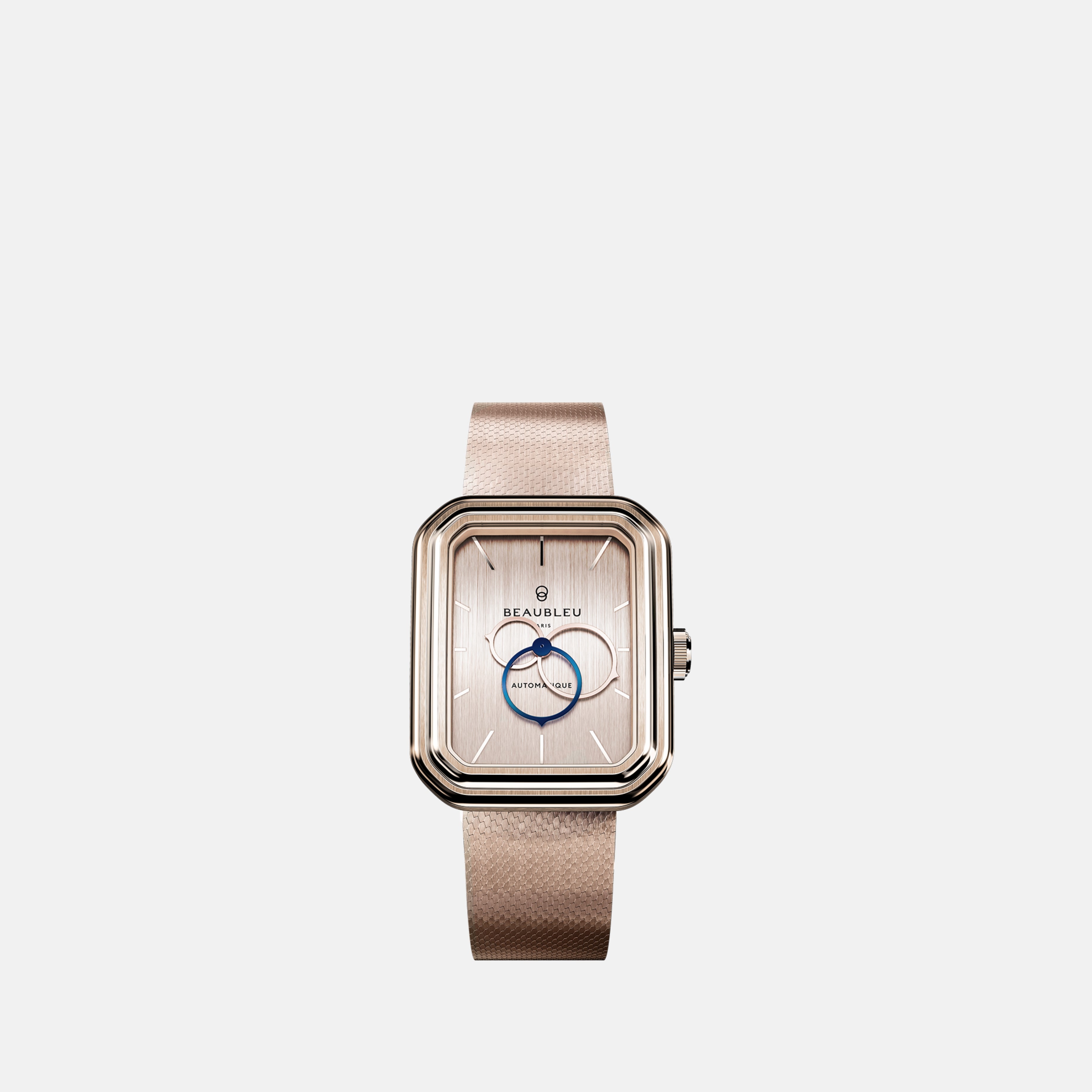Bijoux Montre Ecce Figura Sienna Bracelet Acier Or Rose Beaubleu Doré Unisexe
