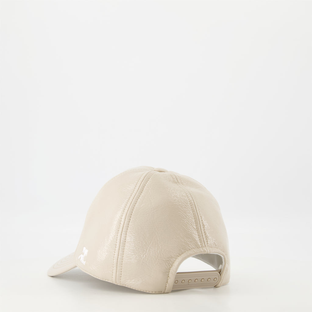 Hats, caps and beanies Vinyl Reissue Cap Courrèges Beige Unisex