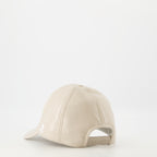 Chapéus, bonés e gorros Boné de Reedição em Vinil Courrèges Bege Unissex