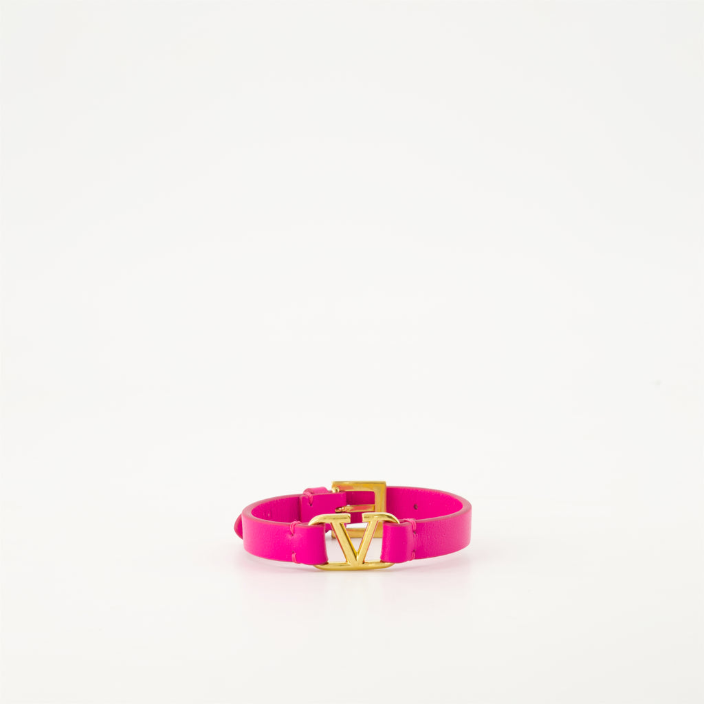Joyería Bracelet VLogo Valentino Garavani Rosa Femme