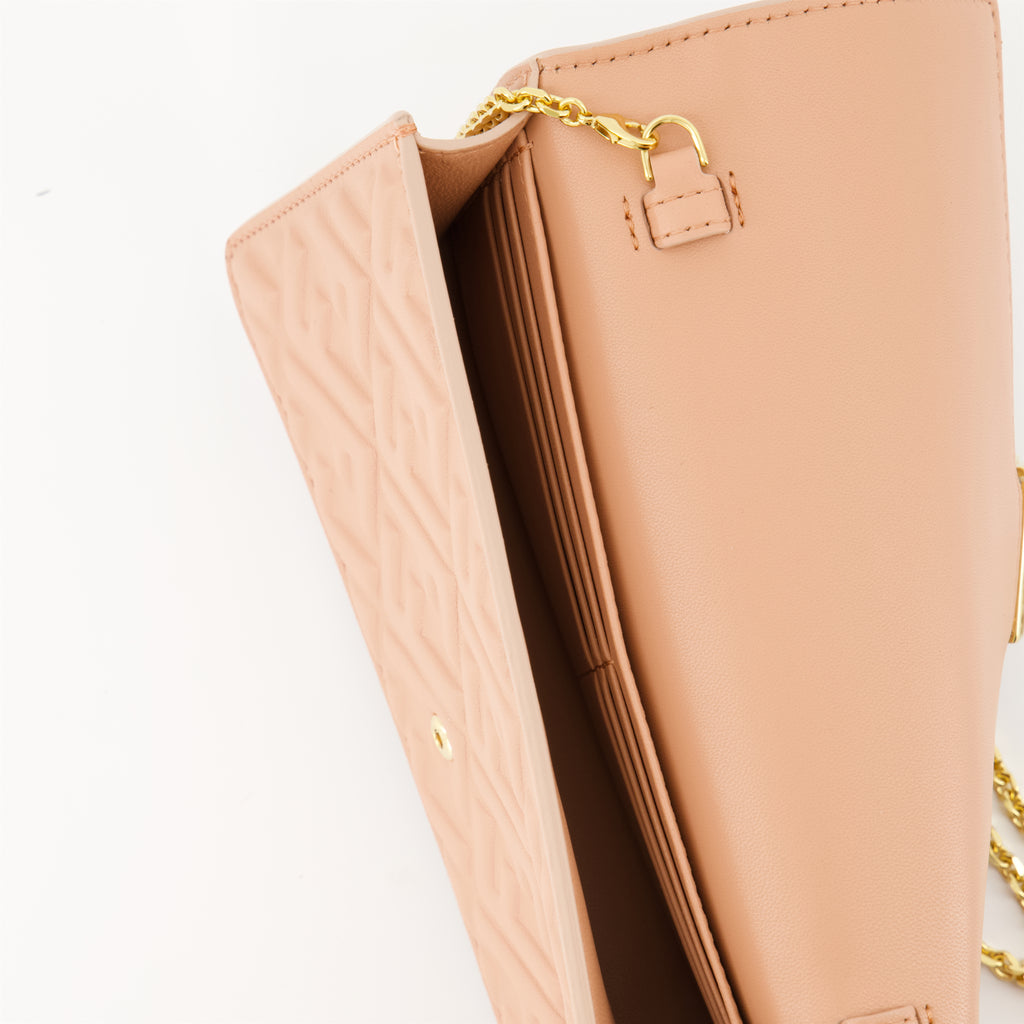 Sacs bandoulière Portefeuille Baguette avec chaîne Fendi Rose Femme